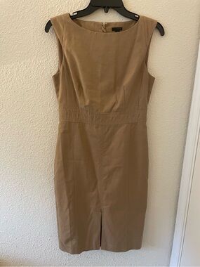 Brown Ann Taylor Sheath Dress